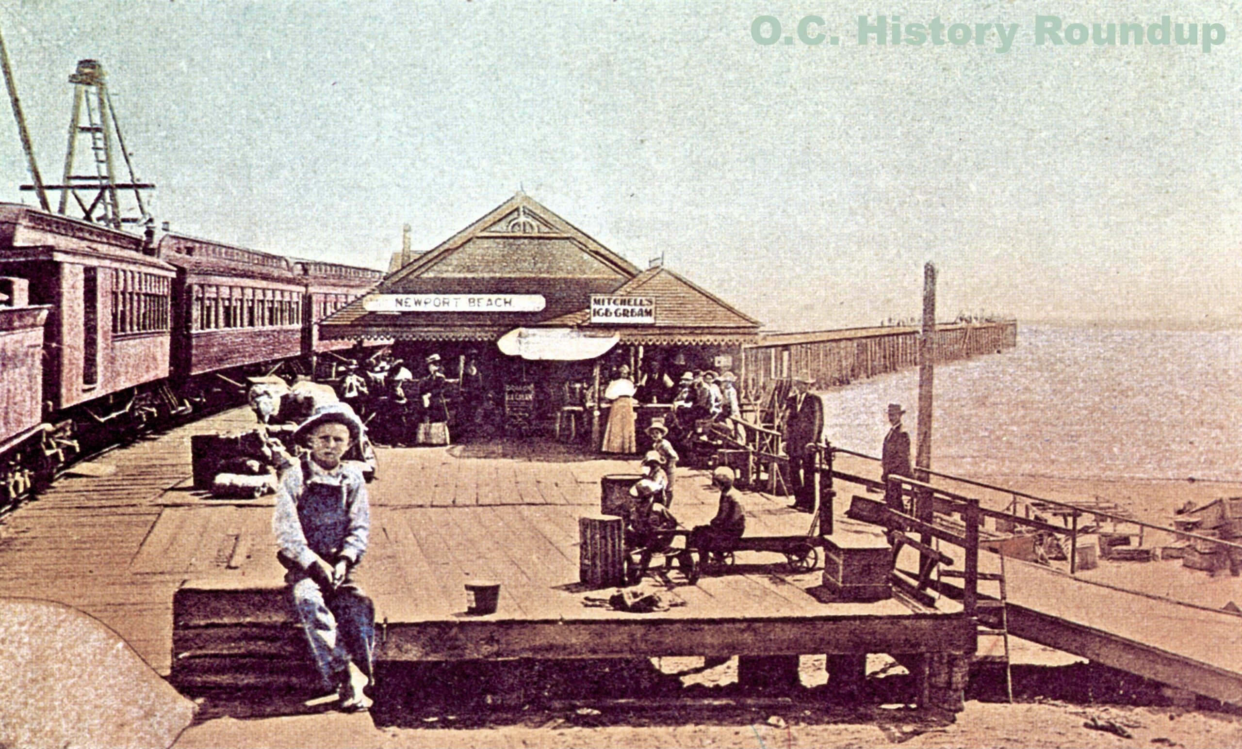 A TRAIN OVER THE OCEAN